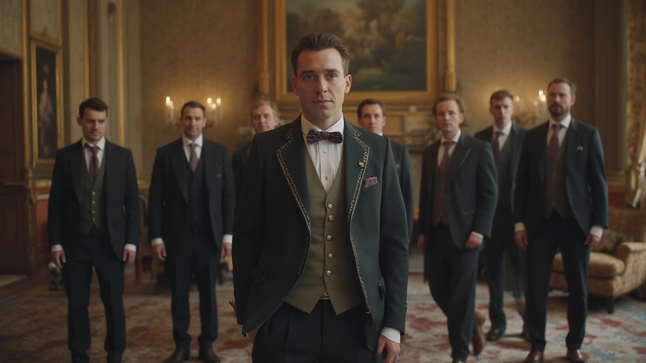 Creative Ways to Mix It Up: Standout Groom, Unified Groomsmen