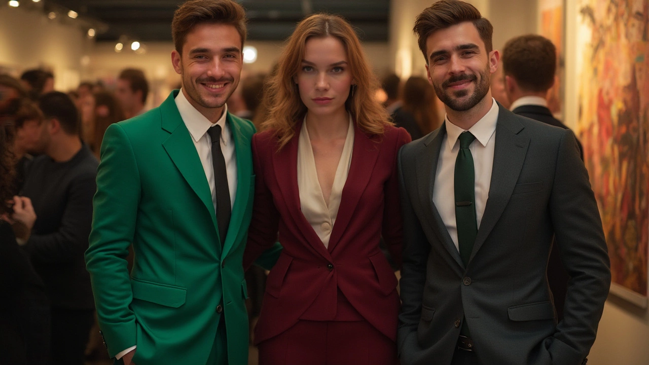 What Influences Suit Color Choices?