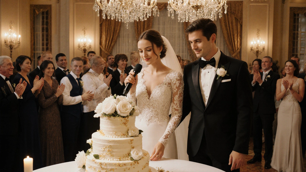 What to Say When Cutting a Wedding Cake: Perfect Toasts & Traditions
