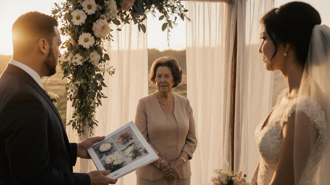 What Not to Do as Mother of the Groom: Wedding Flowers Edition