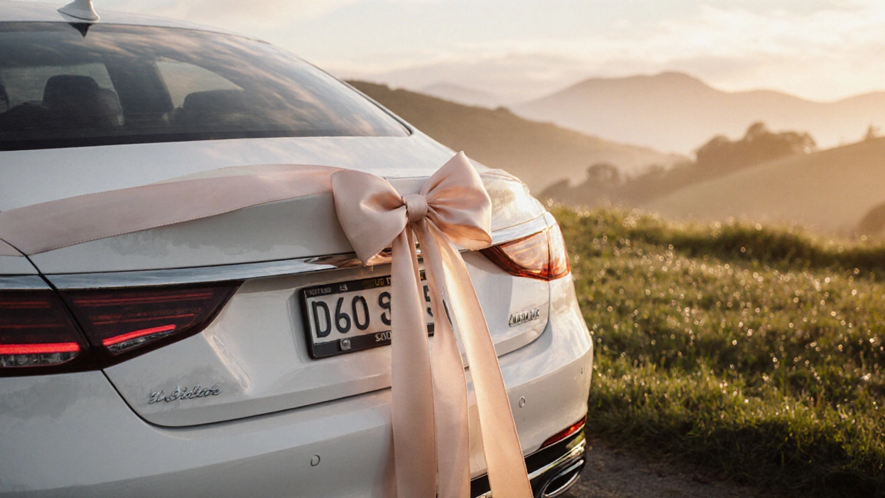 What to Put on the Back of a Wedding Car: Simple, Stylish, and Meaningful Ideas