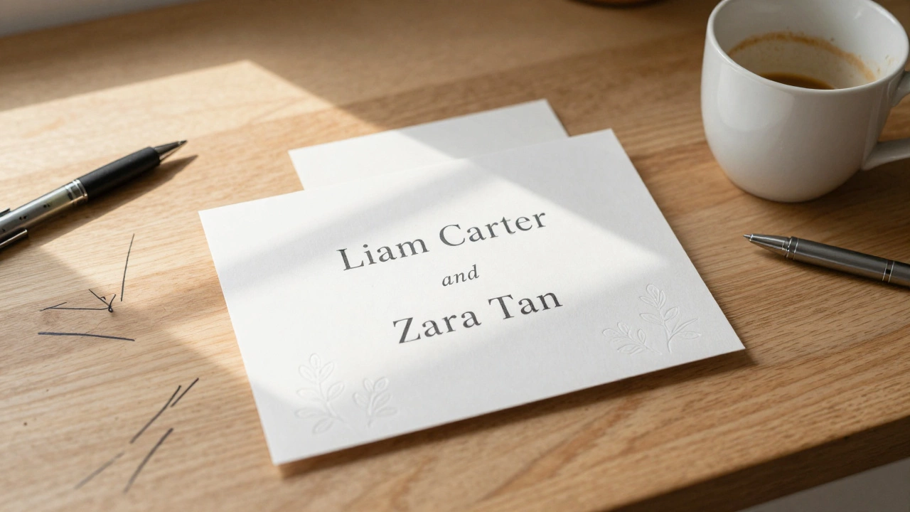 Whose Name Goes First on a Wedding Invitation? Modern Rules and Real Examples