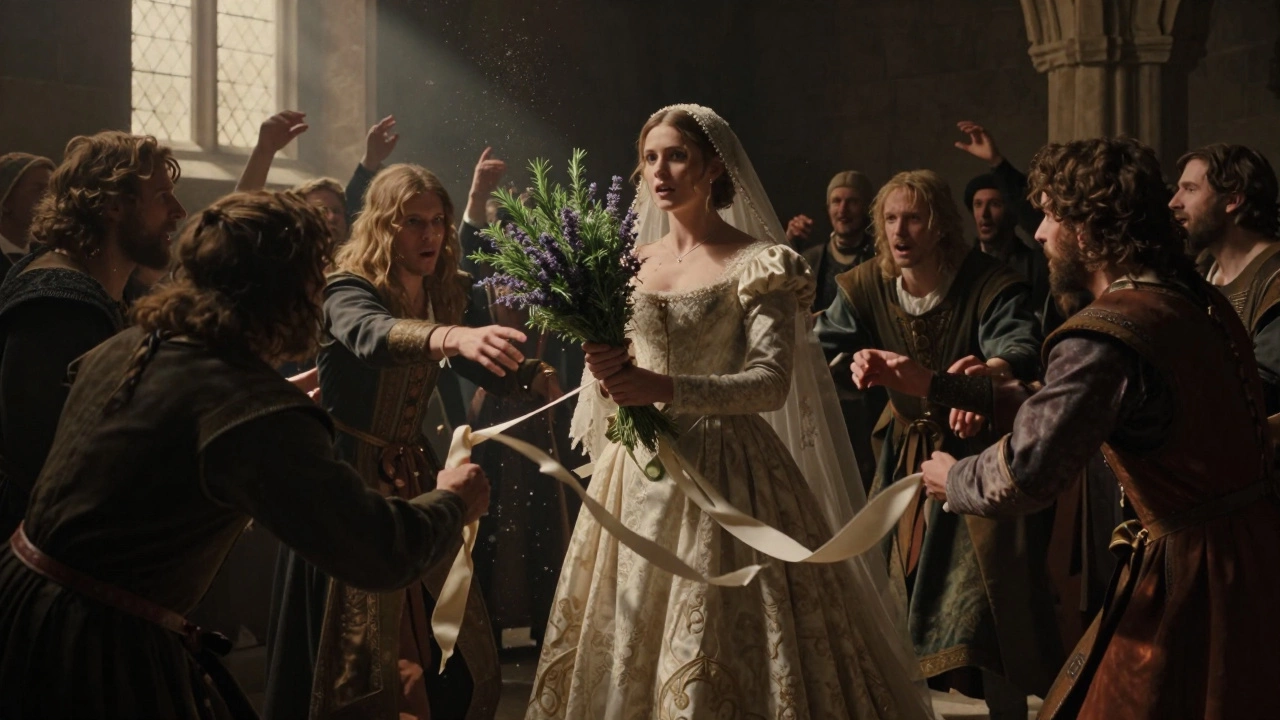 The History of the Bouquet Toss: Why Brides Throw Flowers