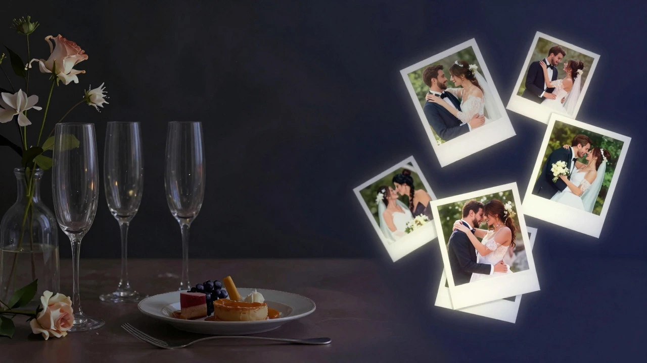 Fading flowers vs glowing photo memories