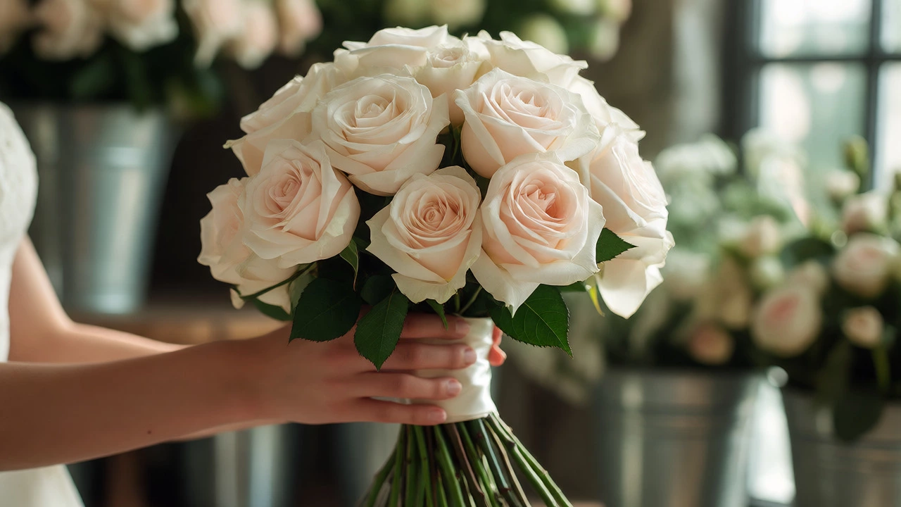 What Is the Most Popular Wedding Flower? A Guide to Roses, Peonies & More